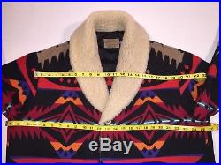 Pendleton High Grade Western Wear Wool Jacket/coat Men's Tag Size 44 (xl) U. S. A