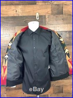 Pendleton High Grade Western Wear Wool Men's Jacket Multi Color Diamonds- Large