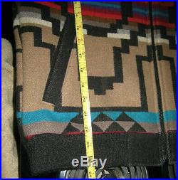 Pendleton High Grade Western Wear Wool VINTAGE Jacket Aztec Navajo Indian Sz. L