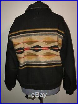 Pendleton Jacket High Grade Western Wear Vtg Wool Aztec Navajo Coat USA L