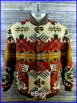 Pendleton Journey West High Grade Western Wear Mens Coat Indian Blanket Size 2XL