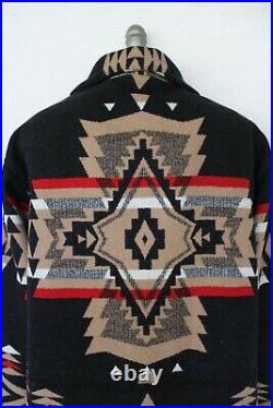 Pendleton Justin Kraff Rockport wool blanket Aztec southwest ranch jacket coat