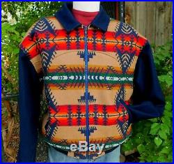 Pendleton Men's XL High Grade Western Wear Chief Indian Aztec Jacket New Cond