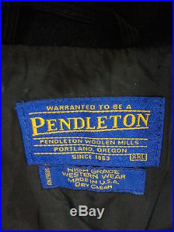 Pendleton Men's XXL Wool Jacket High Grade Western Wear Arrowhead RN 29685