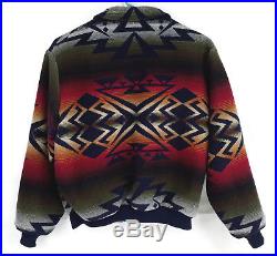Pendleton Mens High Grade Western Wear Jacket Blanket Aztec USA Wool Size XXL