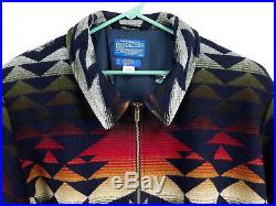 Pendleton Mens High Grade Western Wear Jacket Blanket Aztec USA Wool Size XXL