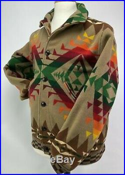 Pendleton Mens Med High Grade Western Wear Balancing Rock Jacket Indian Blanket