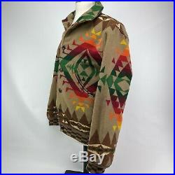 Pendleton Mens Med High Grade Western Wear Balancing Rock Jacket Indian Blanket