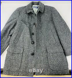 Pendleton Mens Wool Gray Heavy Western Coat Jacket Size 46 XXL(Maybe)
