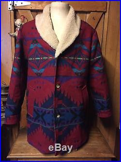 Pendleton Native Pattern American Coat Jacket Southwest High Grade Western Wear