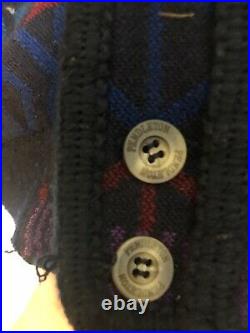 Pendleton Southwestern Aztec Wool Western Jacket USA Men's Small Coat Vintage