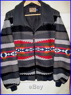 Pendleton USA High Grade Western Wear Southwestern Indian Wool Jacket-lnwot-l