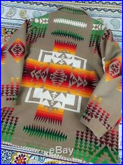 Pendleton Western Chief Joseph Mens Jacket 2XL XXL Long Coat insulated Native