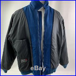 Pendleton Wool Vtg Blue Indian Blanket High Grade Western Wear Jacket Mens XL