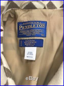 Pendleton high grade western wear jacket large