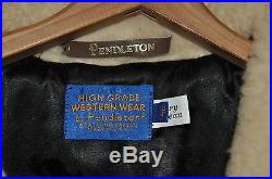 Pendleton mens 46 XL High Grade Western Wear wool Indian Blanket coat NWT NOS