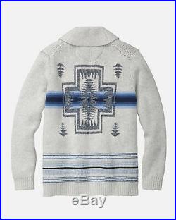 Pendleton x Tommy Bahama Western Wear Blanket Coat Jacket Cardigan Sweater XL