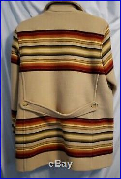 Pendletonn Women's Striped Aztec Native American Western Jacket Coat Sz Small