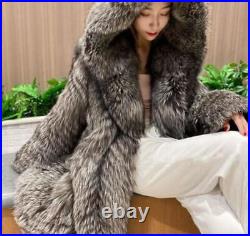 Plus S-9XL Women's Winter Jacket Coat Faux Fur Outwear Thicken Windbreaker Warm