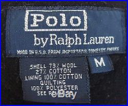 Polo RALPH LAUREN WESTERN WOOL BLANKET Jacket COAT RRL NAVAJO INDIAN VTG 90s