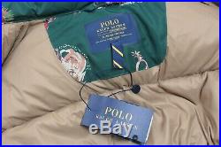 Polo Ralph Lauren Men's Down Puffer Jacket Coat Colorado Cowboy Green XL