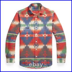 Polo Ralph Lauren Mens Southwestern Jacquard Workshirt Button Shirt Jacket NWT Polo Ralph Lauren Mens Southwestern Jacquard Workshirt Button Shirt Jacket NWT