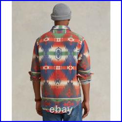 Polo Ralph Lauren Mens Southwestern Jacquard Workshirt Button Shirt Jacket NWT Polo Ralph Lauren Mens Southwestern Jacquard Workshirt Button Shirt Jacket NWT