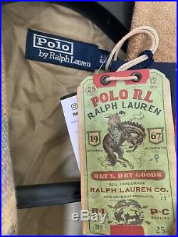 Polo Ralph Lauren Southwestern Rodeo Western Cowboy Ranch Barn Robe Jacket Coat