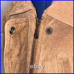 Preston&York W 42/44 BrownSuedeLeather Western Cowgirl Ranch Zip/Snp CapeJacket Preston&York W 42/44 BrownSuedeLeather Western Cowgirl Ranch Zip/Snp CapeJacket