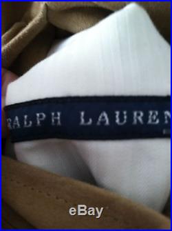 Ralph Lauren Blue Label Suede Cape Poncho Coat Jacket Equestrian Western S M L