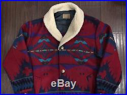RARE Pendleton High Grade Western Wear Button Coat Jacket Sz 44 Native Blanket