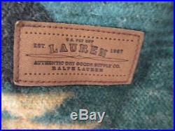RARE Ralph Lauren Indian Blanket Jacket Southwest Navajo Aztec Fringe Coat P/S