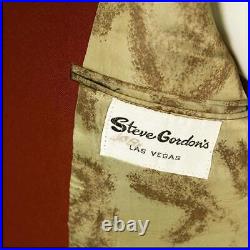 RARE Vintage 70s STEVE GORDON'S VEGAS Western JACKET Large/42-44 458 O