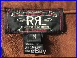 RRL by Ralph Lauren Vintage Suede -Western Style Jacket -Medium
