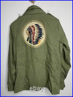 Ralph Lauren D&S Indian Chief Military Western Jacket RRL Rugby Polo Aztec Coat