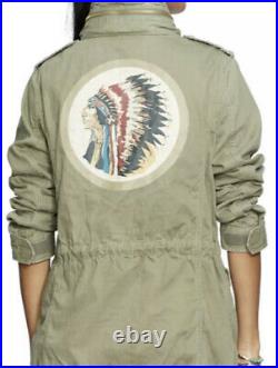 Ralph Lauren D&S Indian Chief Military Western Jacket RRL Rugby Polo Aztec Coat
