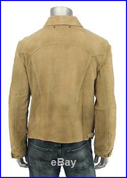 Ralph Lauren RRL Western Suede Leather Jacket New $1800