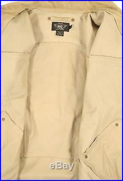 Ralph Lauren RRL Western Suede Leather Jacket New $1800