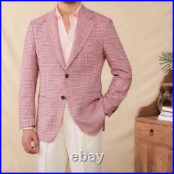 Retro Luxury Mens Two Button Wool Blend Gentleman Suit Slim Fit Italian Jackets Retro Luxury Mens Two Button Wool Blend Gentleman Suit Slim Fit Italian Jackets