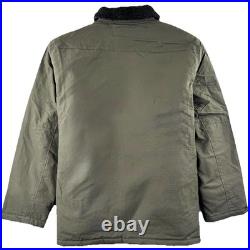 Roark x Halley Stevensons Axeman Jacket Men's XL Dark Military Waxed Lined NEW