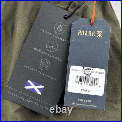Roark x Halley Stevensons Axeman Jacket Men's XL Dark Military Waxed Lined NEW