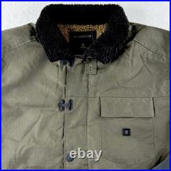 Roark x Halley Stevensons Axeman Jacket Men's XL Dark Military Waxed Lined NEW