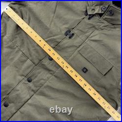 Roark x Halley Stevensons Axeman Jacket Men's XL Dark Military Waxed Lined NEW