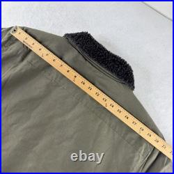 Roark x Halley Stevensons Axeman Jacket Men's XL Dark Military Waxed Lined NEW