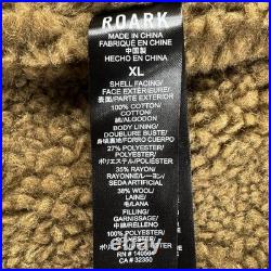 Roark x Halley Stevensons Axeman Jacket Men's XL Dark Military Waxed Lined NEW
