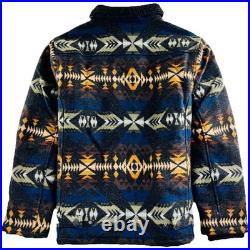Roark x Pendleton Axeman Jacket Mens XL Aztec Southwestern Wool Fleece Lined NEW