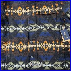 Roark x Pendleton Axeman Jacket Mens XL Aztec Southwestern Wool Fleece Lined NEW