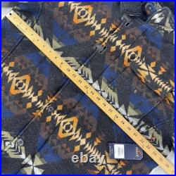 Roark x Pendleton Axeman Jacket Mens XL Aztec Southwestern Wool Fleece Lined NEW