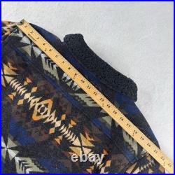 Roark x Pendleton Axeman Jacket Mens XL Aztec Southwestern Wool Fleece Lined NEW
