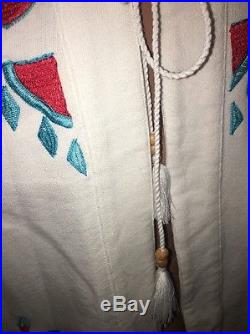 Roja Coachella Western Cheyenne Southwestern Embroidered Duster Cover up Jacket